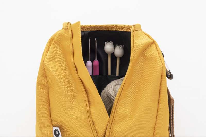 Tulip Outdoor Knitting / Crochet Project Bag Set Pink