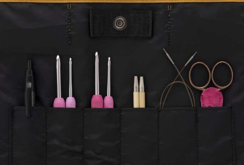 Tulip Outdoor Knitting / Crochet Project Bag Set Pink
