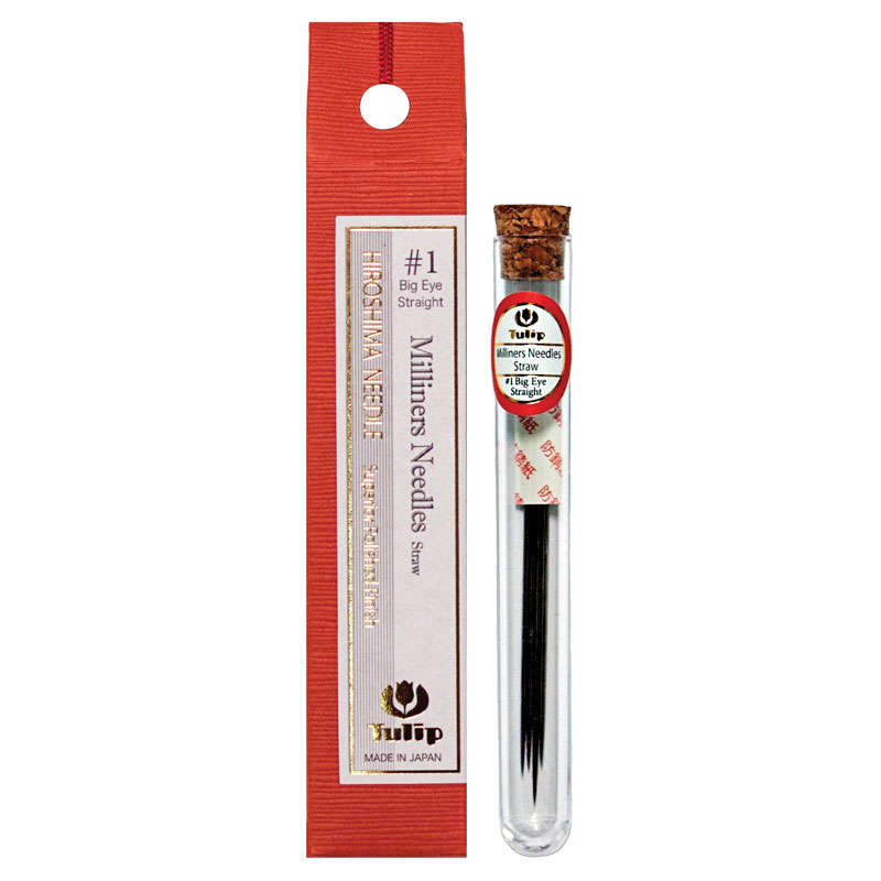 Tulip Milliners Needle Straw no1 Big Eye Straight