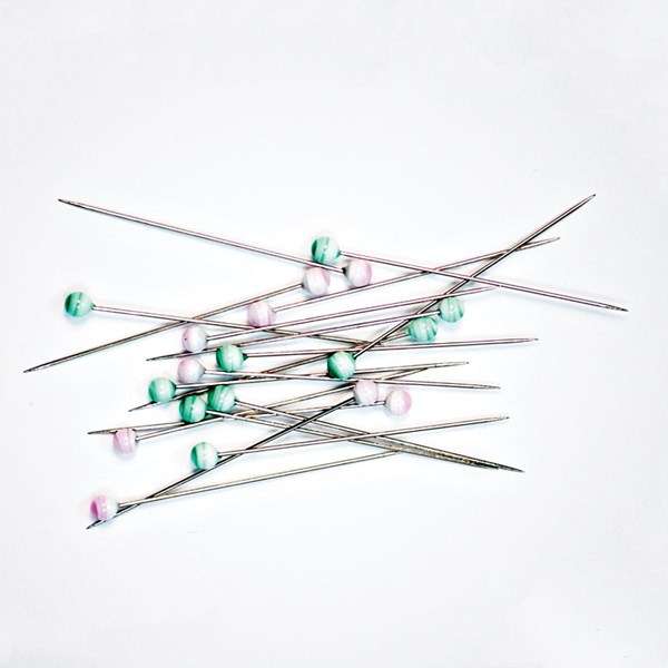 Tulip Glass Head Pins - Sakura