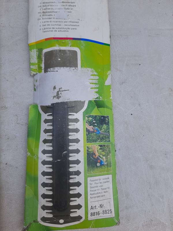 Gardena hedge trimmer blades