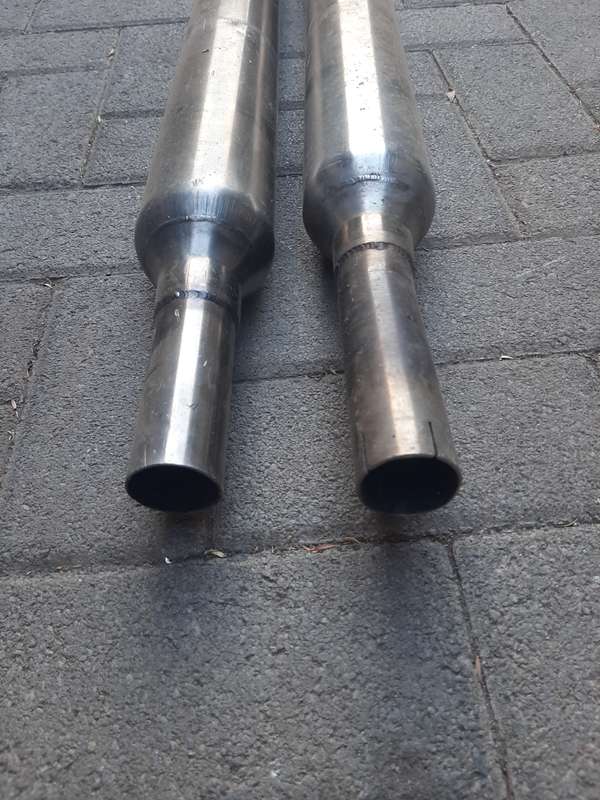 Stainless steel exhaust pypes
