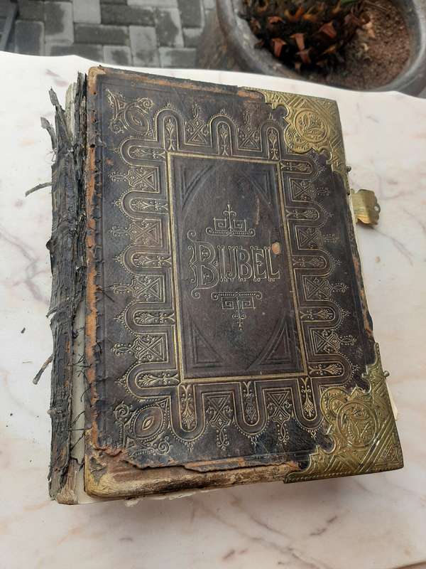 Antique 1881 nederland bybel