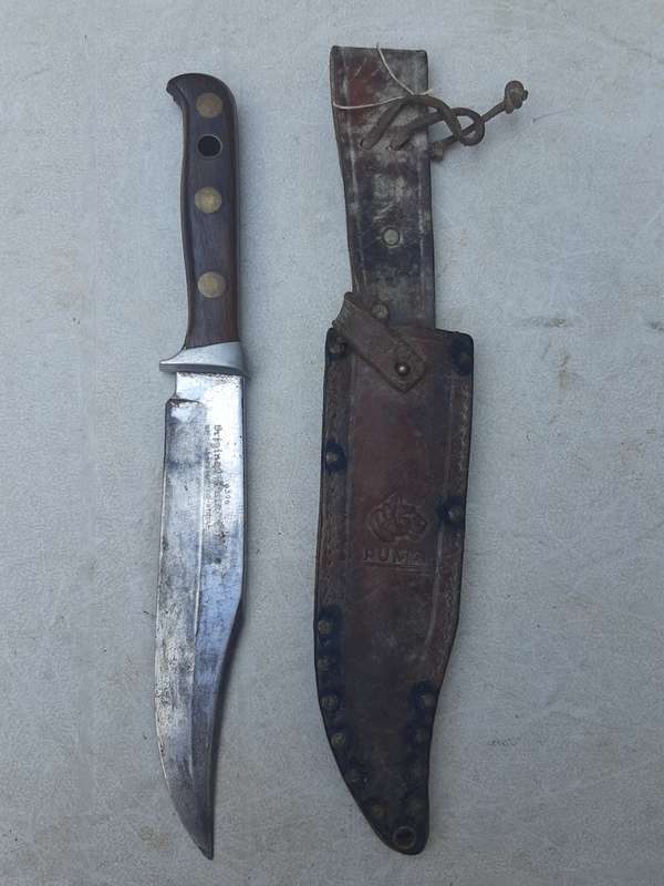 Vintage puma hunting knife