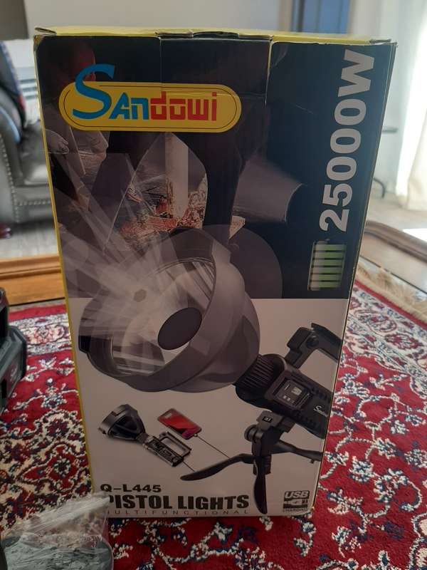 Sandowi pistol lights