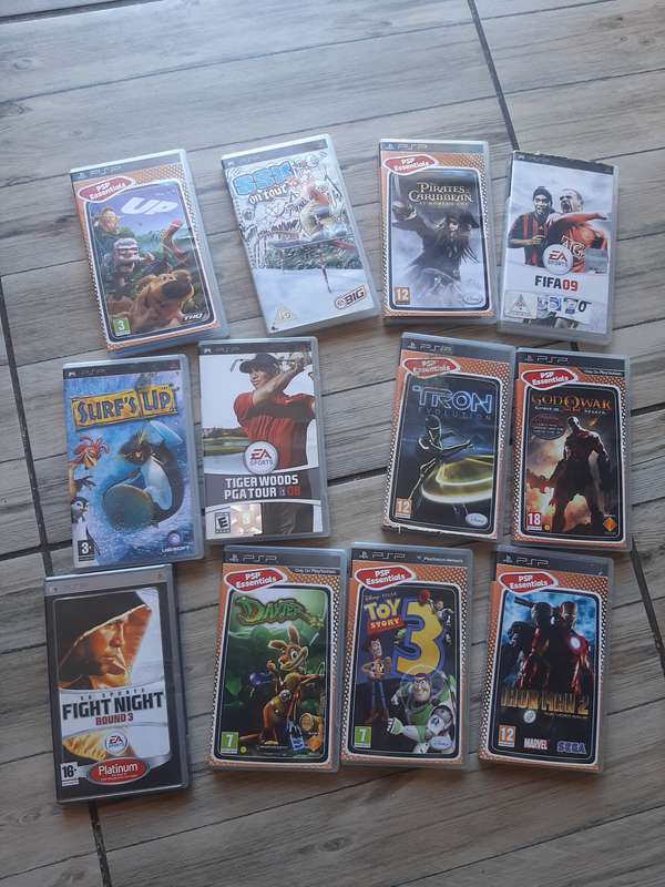 Assorted PSP games