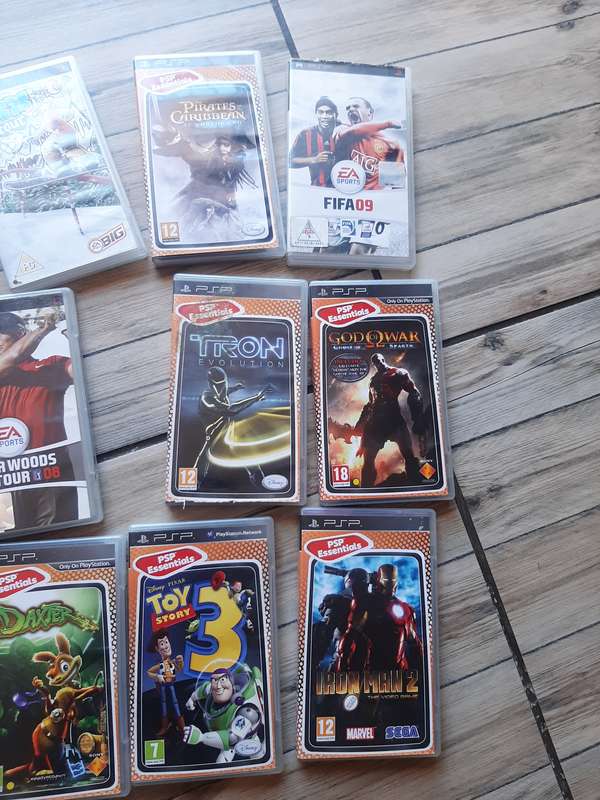 Assorted PSP games