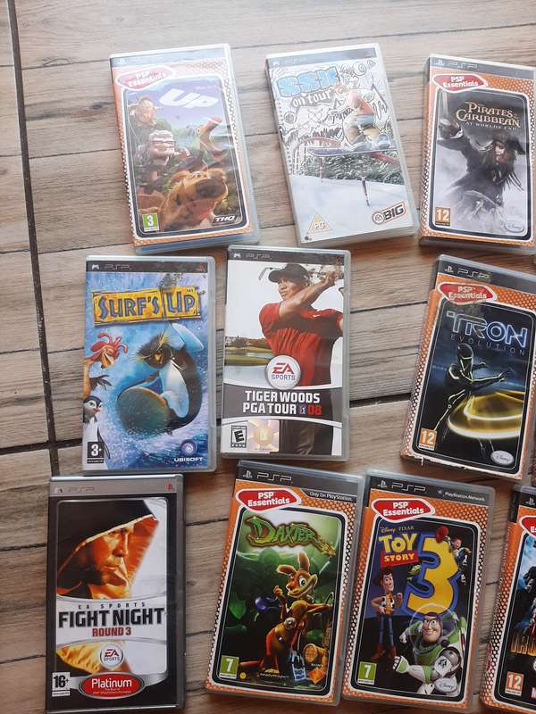 Assorted PSP games