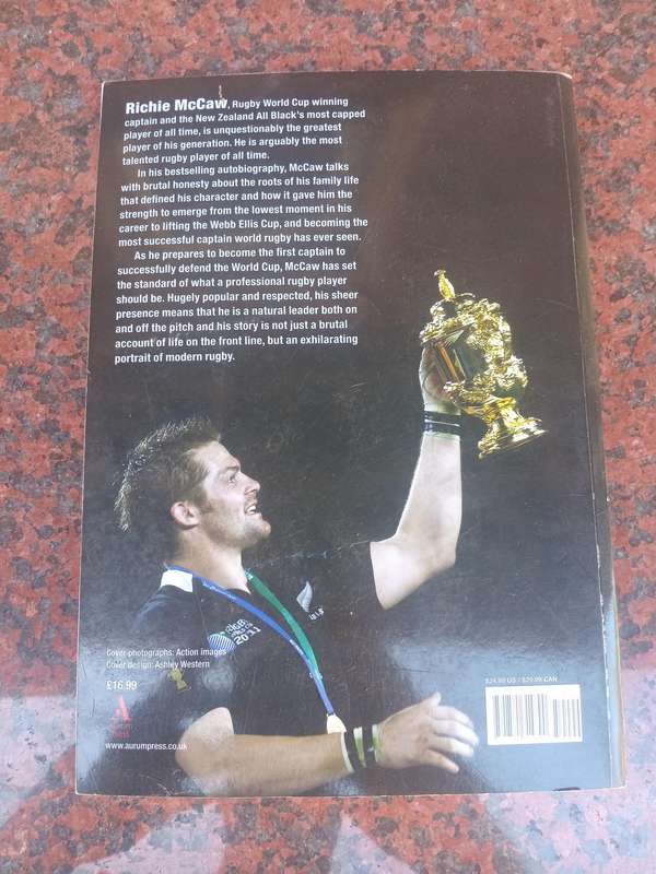 Richie Mc caw autobiography