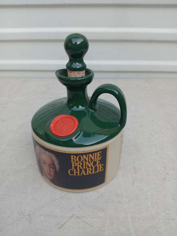 Glenfiddich bonnie prince Charlie whisky bottle