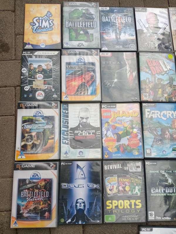 Assorted PC games