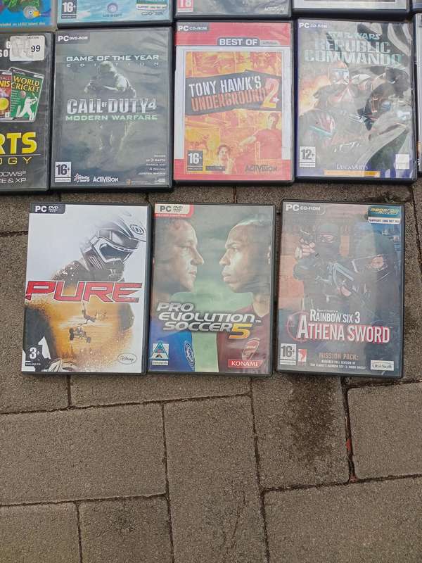 Assorted PC games