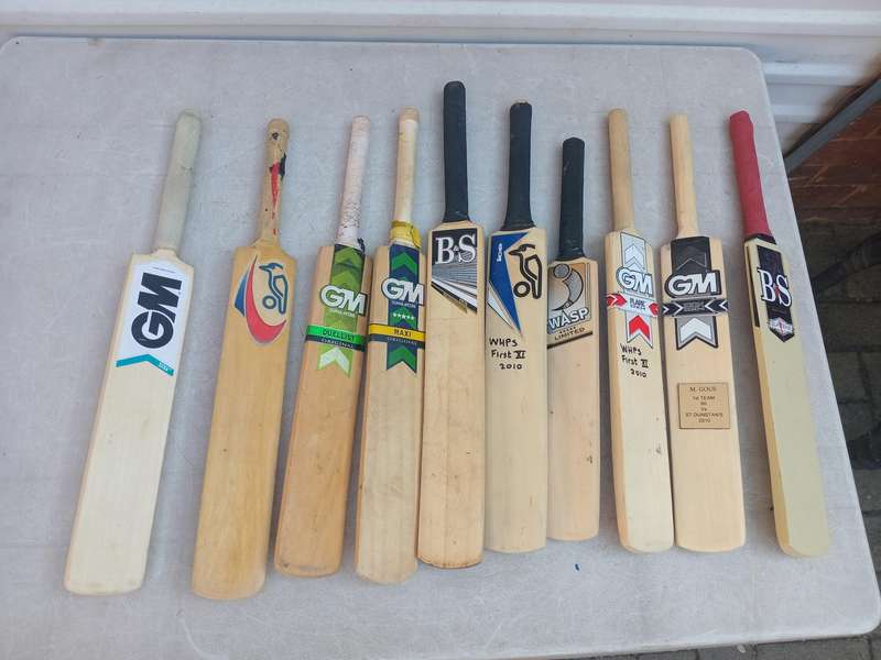 Mini cricket bats