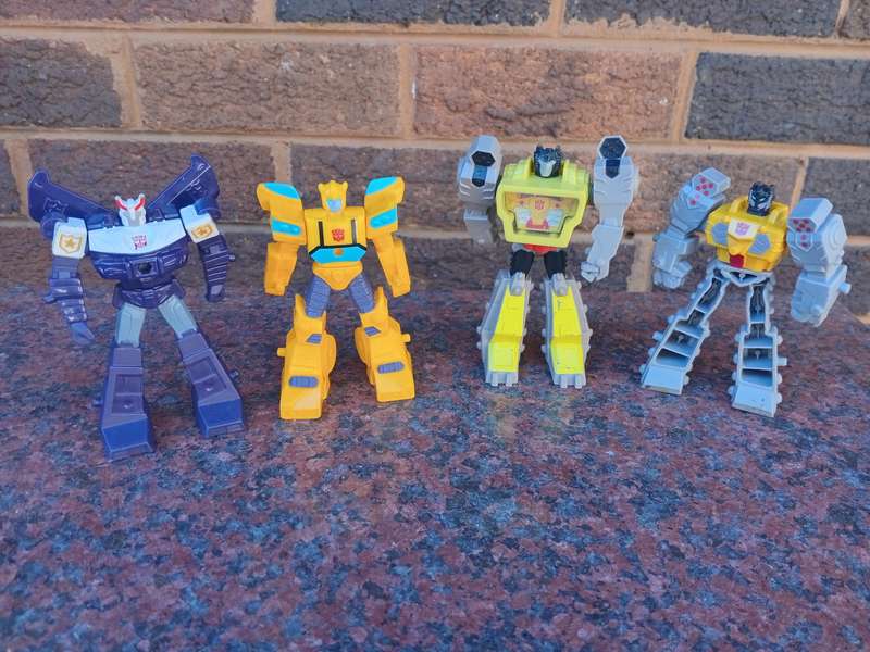 Transformer MC Donald happy meal figures