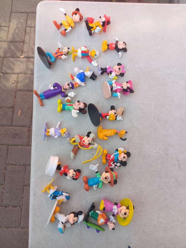 Assorted mickey mouse figures