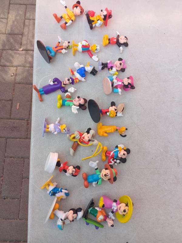 Assorted mickey mouse figures