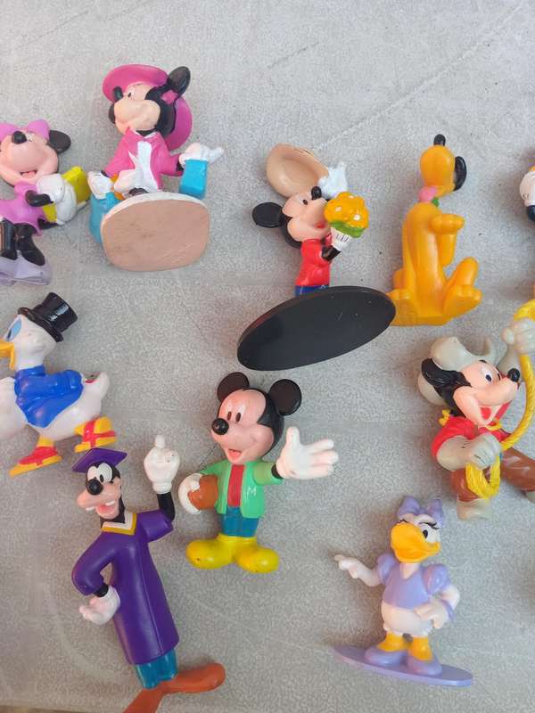 Assorted mickey mouse figures