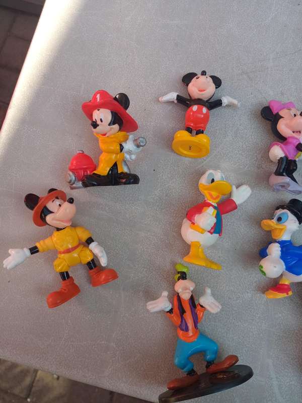 Assorted mickey mouse figures