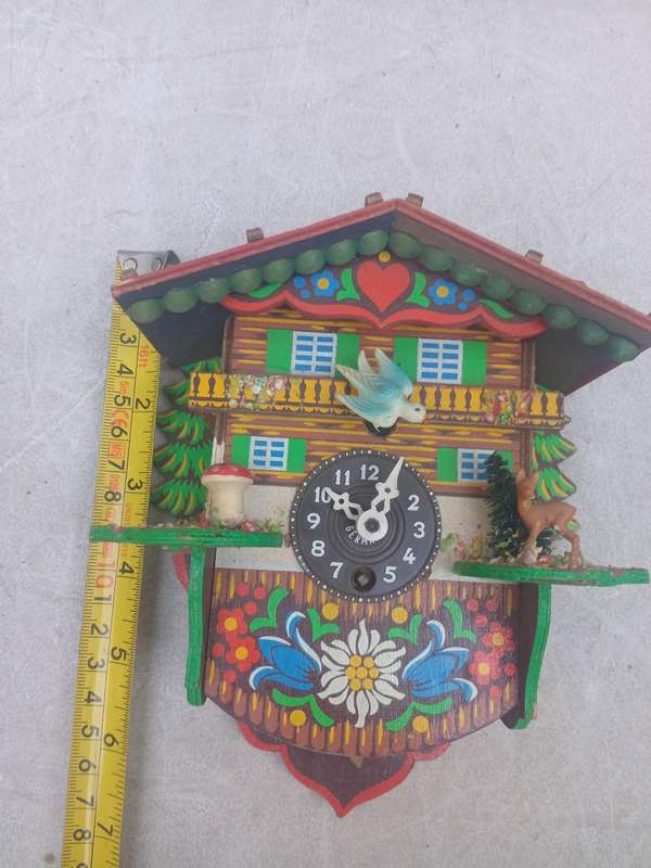 Vintage Miniature cuckoo clock