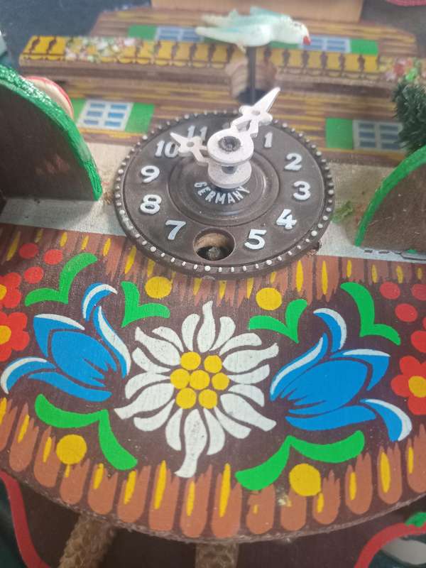 Vintage Miniature cuckoo clock