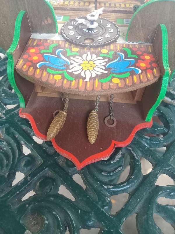 Vintage Miniature cuckoo clock