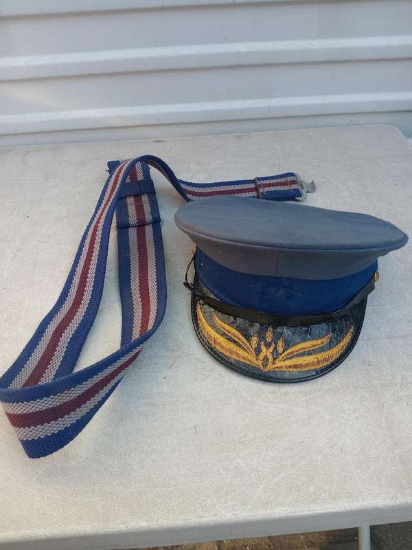 Vintage 1980 SAP police cap