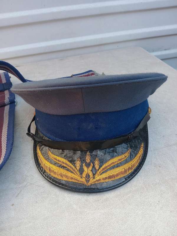 Vintage 1980 SAP police cap