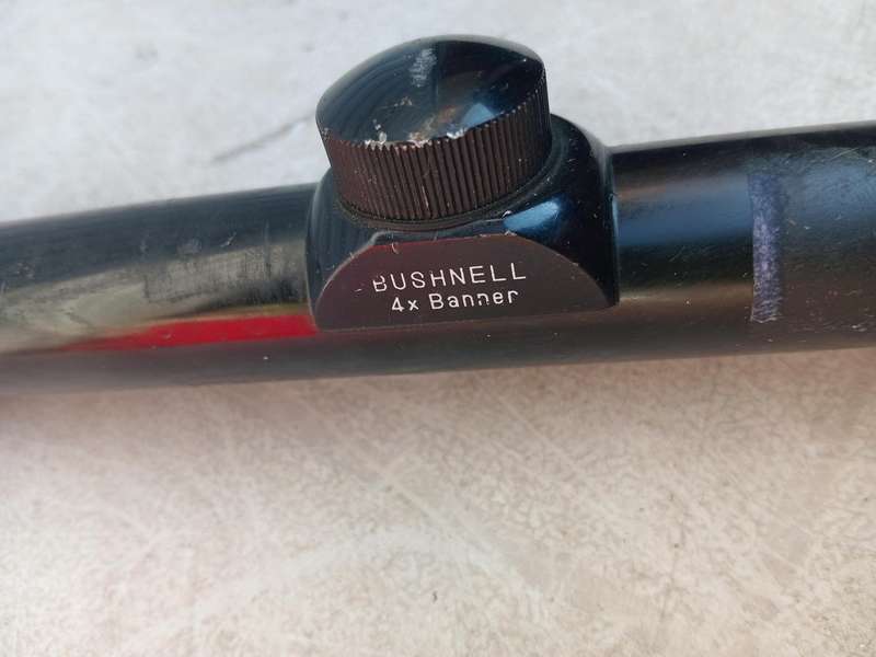 Bushnell 4x banner rifle scope