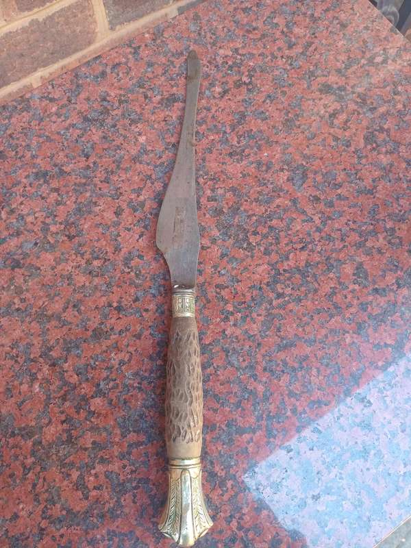 Vintage sheffield fish knife