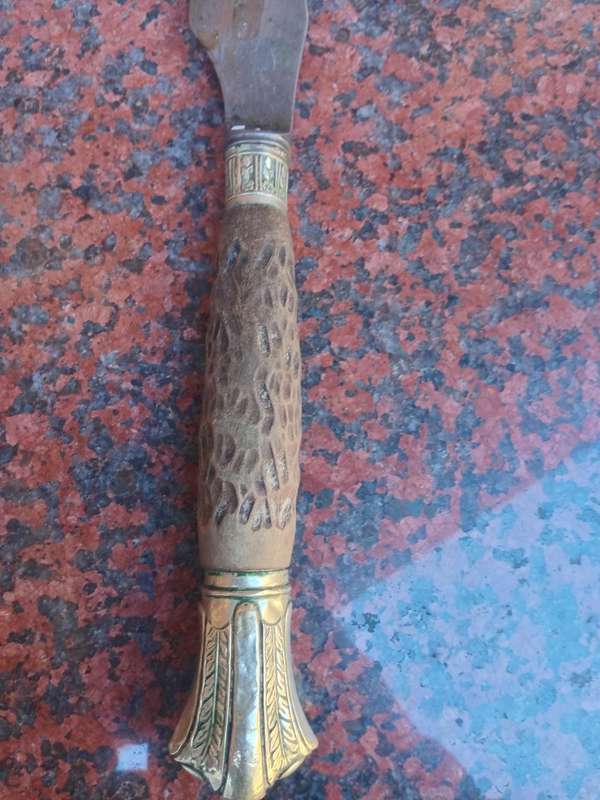 Vintage sheffield fish knife