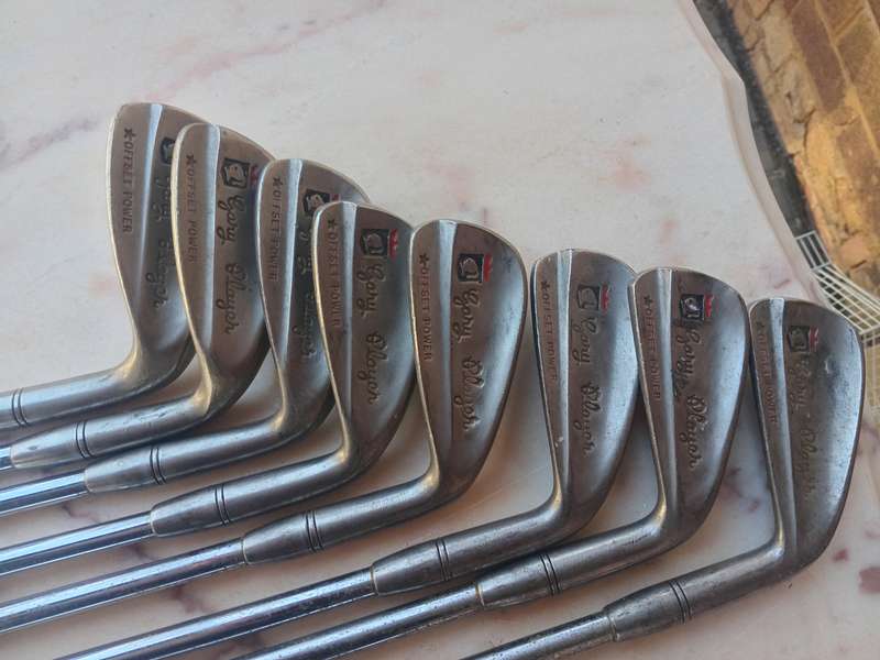 Vintage Gary player golf clubs