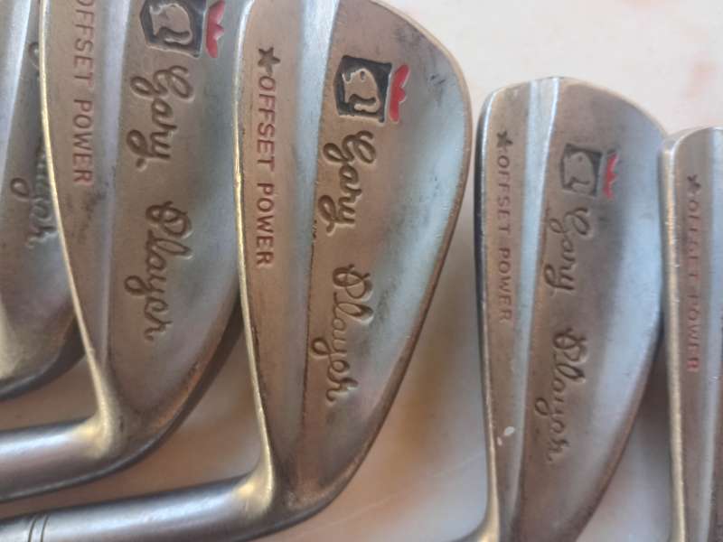 Vintage Gary player golf clubs