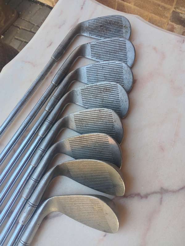 Vintage Gary player golf clubs