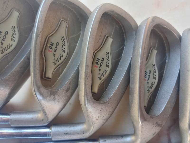 Vintage rifle tour golf iron