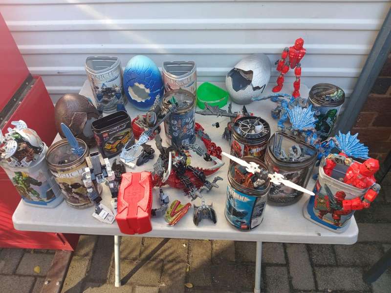 Assorted lego bionicles