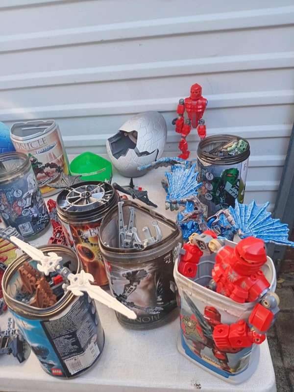 Assorted lego bionicles