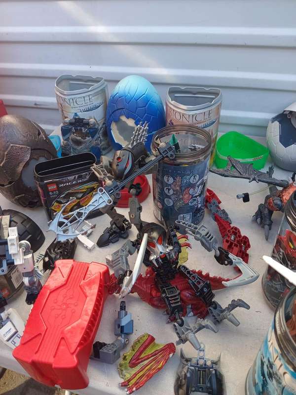 Assorted lego bionicles