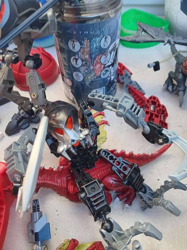 Assorted lego bionicles