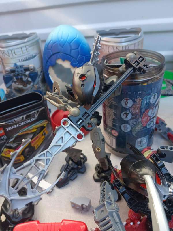 Assorted lego bionicles