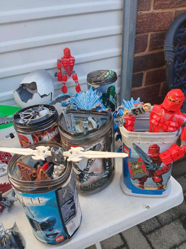 Assorted lego bionicles