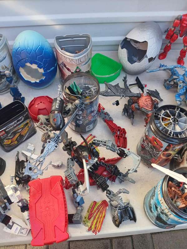 Assorted lego bionicles
