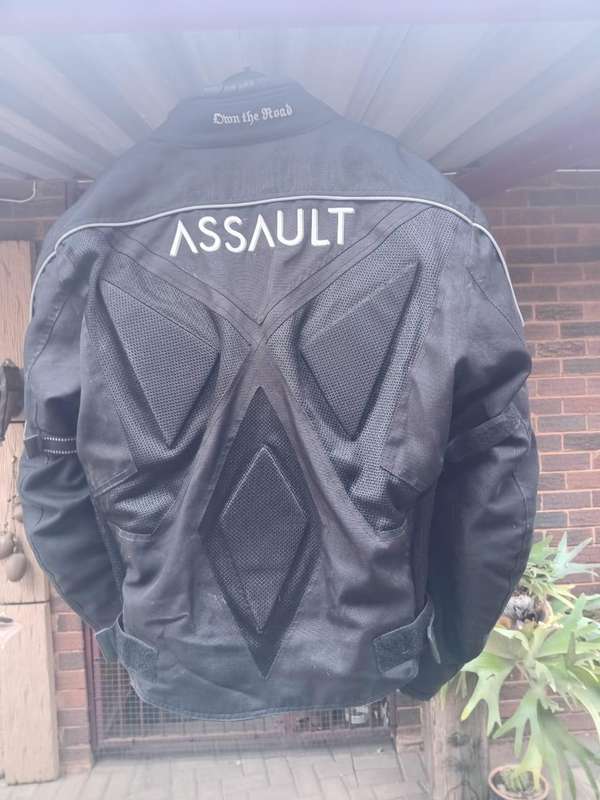 Assault motorcycle jacket