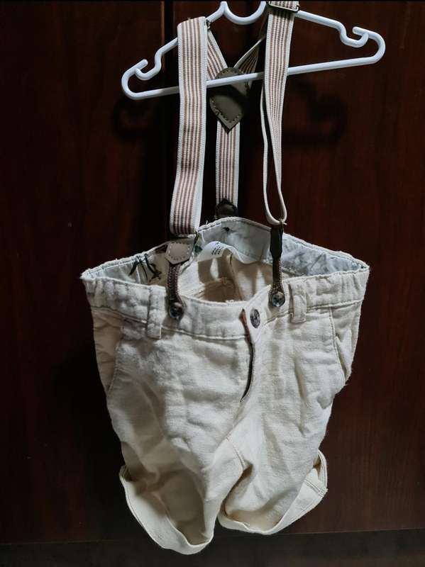 H&M pants with straps