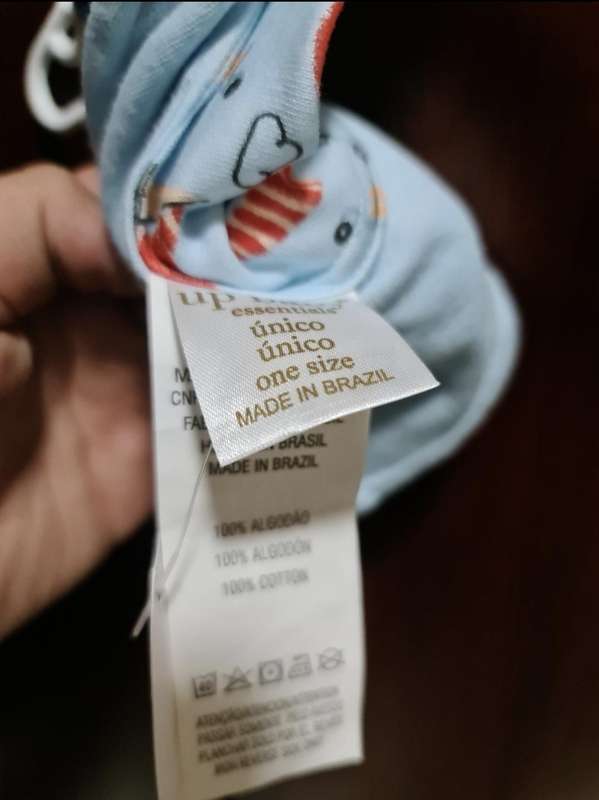 UP BABY bib