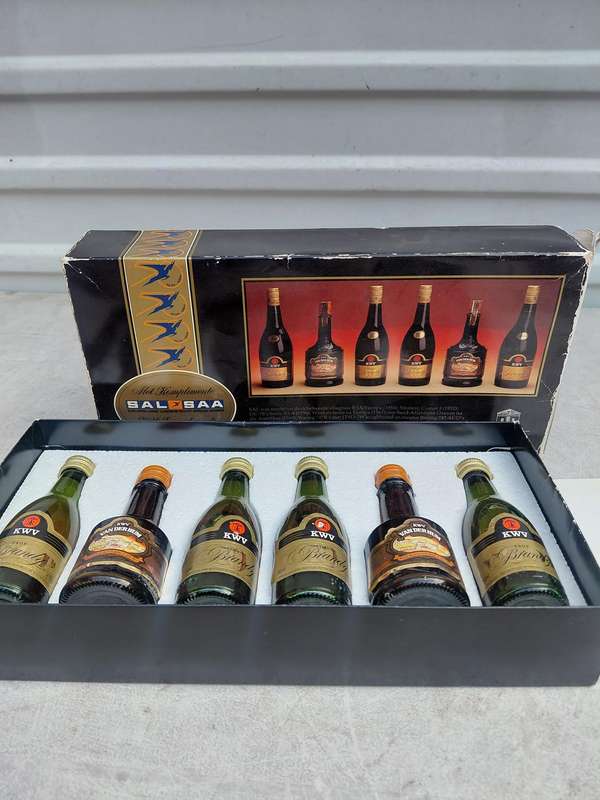 SOUTH AFRICAN AIRWAYS KWV brandy