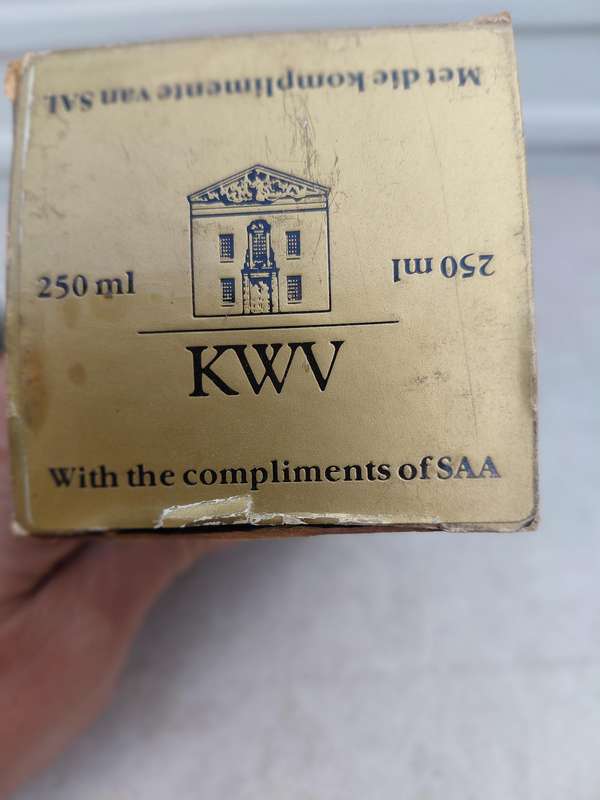 KWV brandy