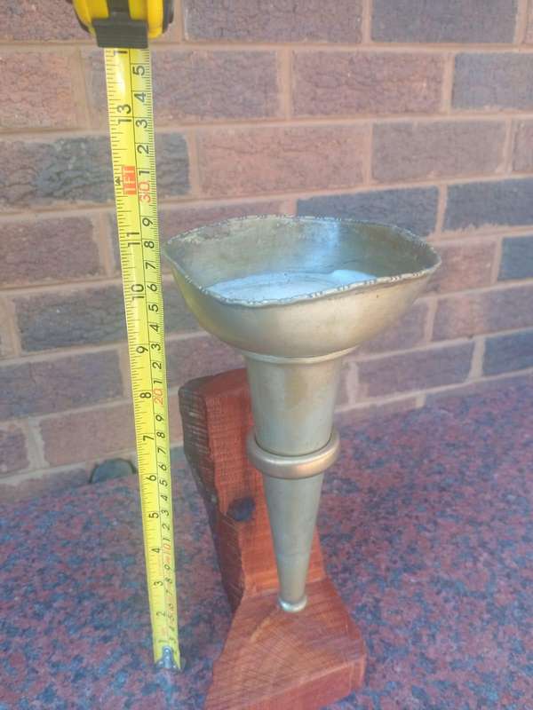 Vintage blare / candleholder