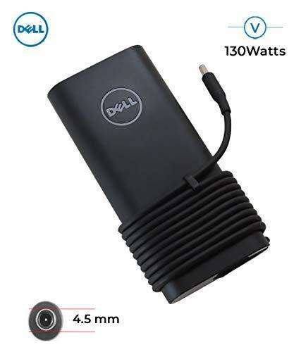 DELL 130w Original Laptop Charger  19.5V 6.67A Genuine AC Power Adapter (Small Pin 4.5 mm) USED