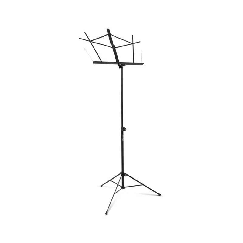 On Stage SM7222BB Tubular Tripod Base Sheet Music Stand - Black