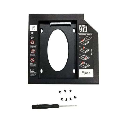 SATA 3.0 2nd HDD Caddy 9.5mm 2.5"  Upgrade Your Storage